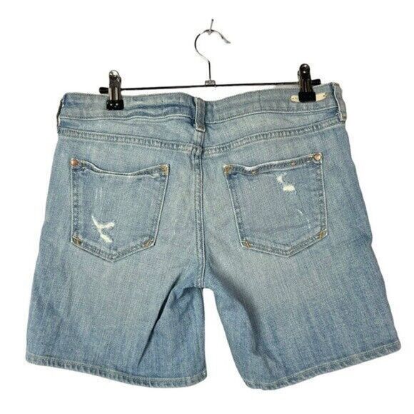 Anthropologie Pilcro Stet Distressed Denim Shorts 26 - Picture 2 of 3